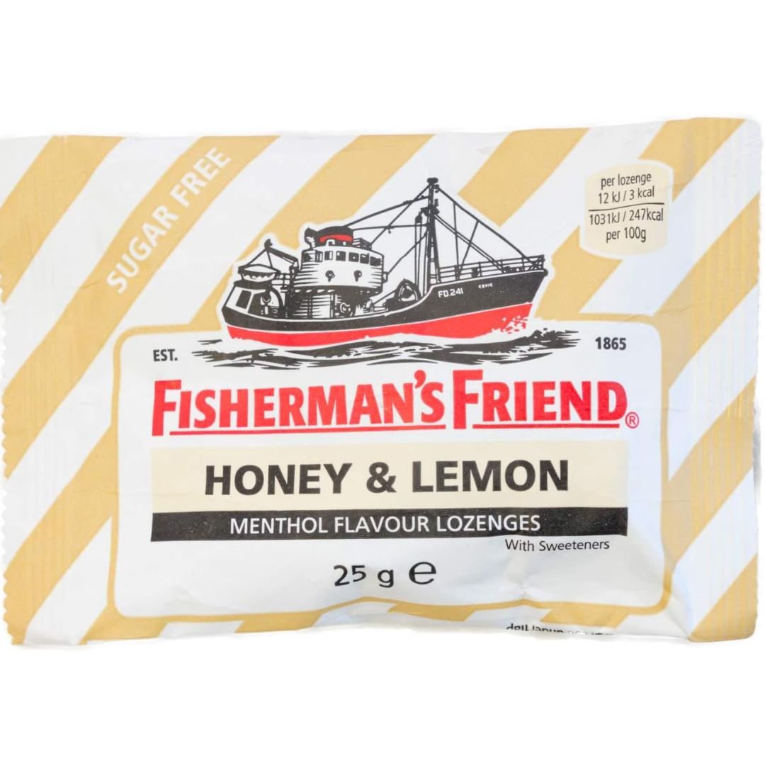 Fishermans Friend 25 grams Honey and Lemon Lozenge (T)