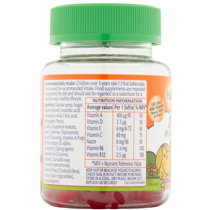 Haliborange Kids Mr. Men Little Miss Multivitamins Strawberry Softies, Capsules 30 (T)