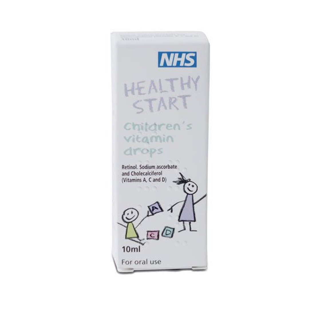 NHS Healthy Start Vitamin Drops For Babies 6 Months+ 10ml (T)