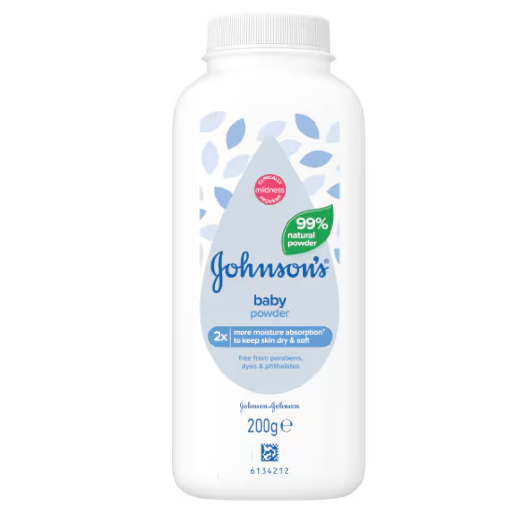 Johnson's Baby Natural Cornstarch Powder 200g (T)