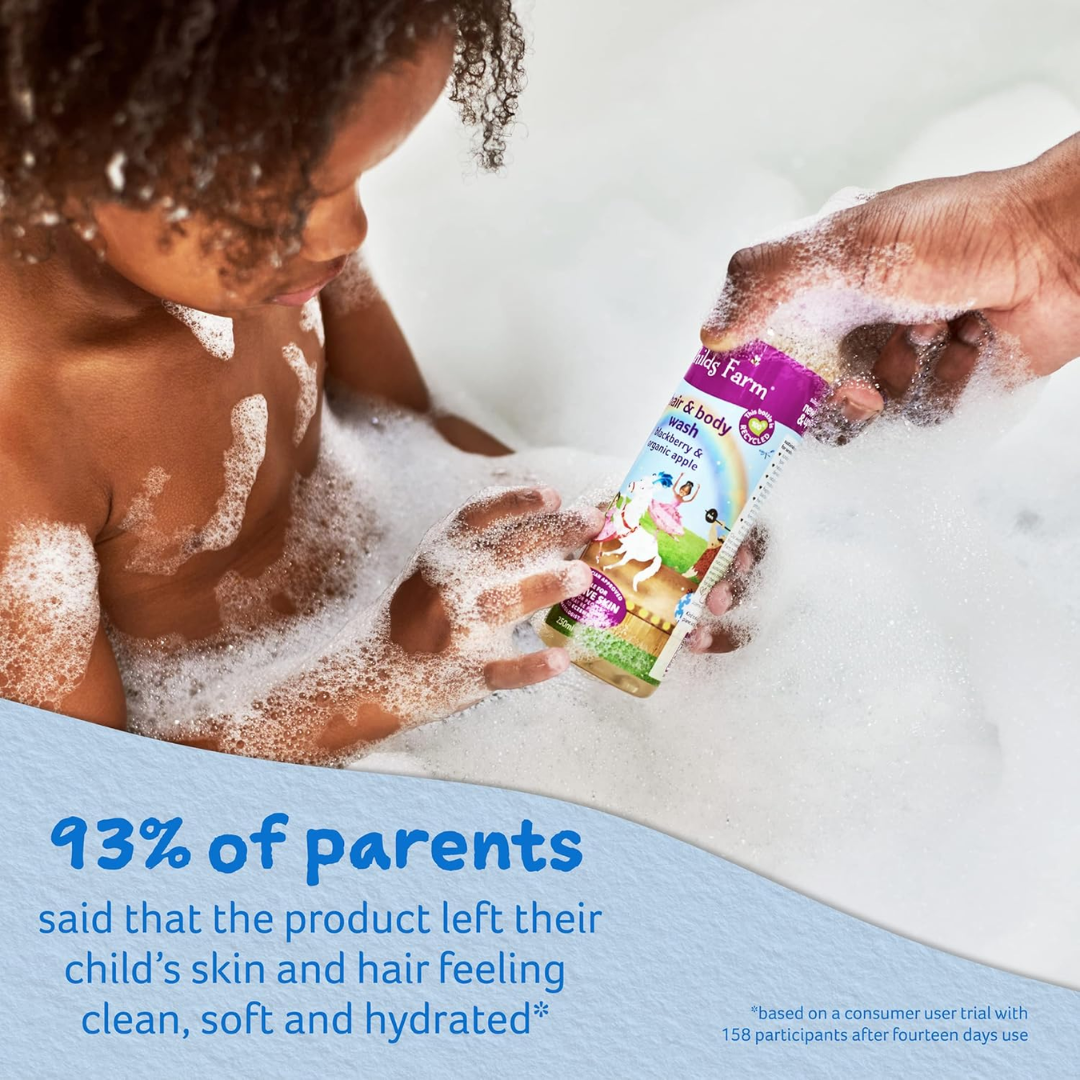 Childs Farm Blackberry & Apple Body Wash 250Ml (T)