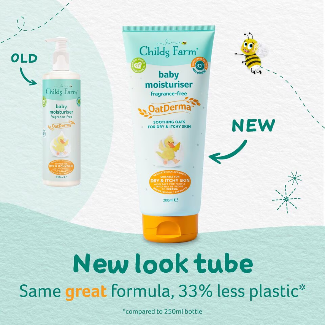Childs Farm Baby Moisturiser Oatderma Fragrance Free 200Ml (T)