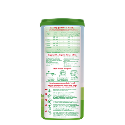 Cow & Gate Comfort Baby Milk Powder Formula, from Birth, 800 g (T)