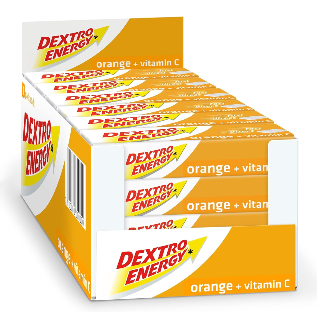 Dextro Energy Orange Glucose Tablets with Vitamin C 12*14  (T)