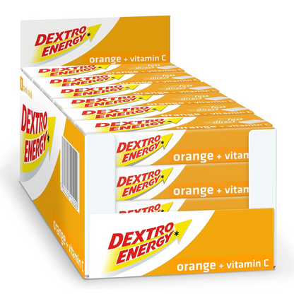 Dextro Energy Orange Glucose Tablets with Vitamin C 12*14  (T)
