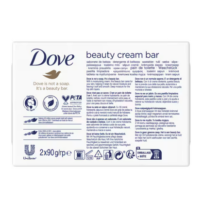 Dove Original Beauty Cream Bar (2 x 90g) (T)