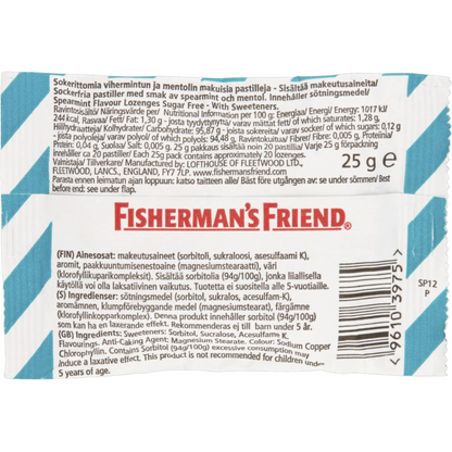 Fisherman's Friend Spearmint 25g (T)