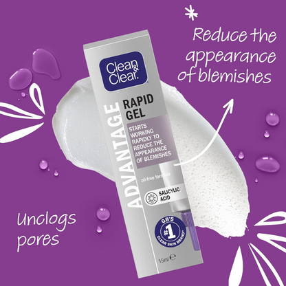 Clean & Clear Advantage Quick Clear Treatment Gel (15ml) (T)