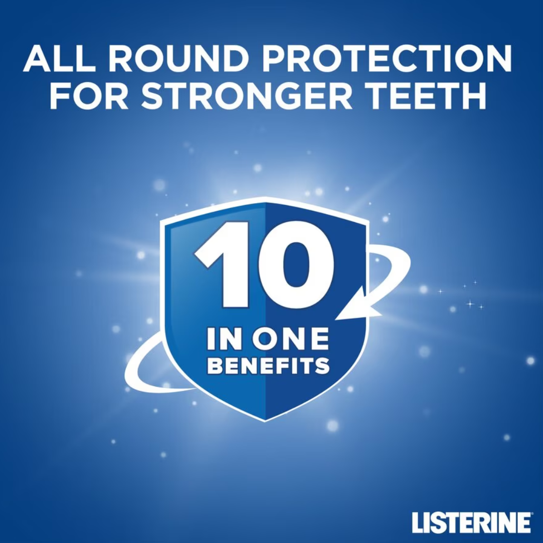 Listerine Total Care Stay White Arctic Mint Mouthwash 500ml (T)