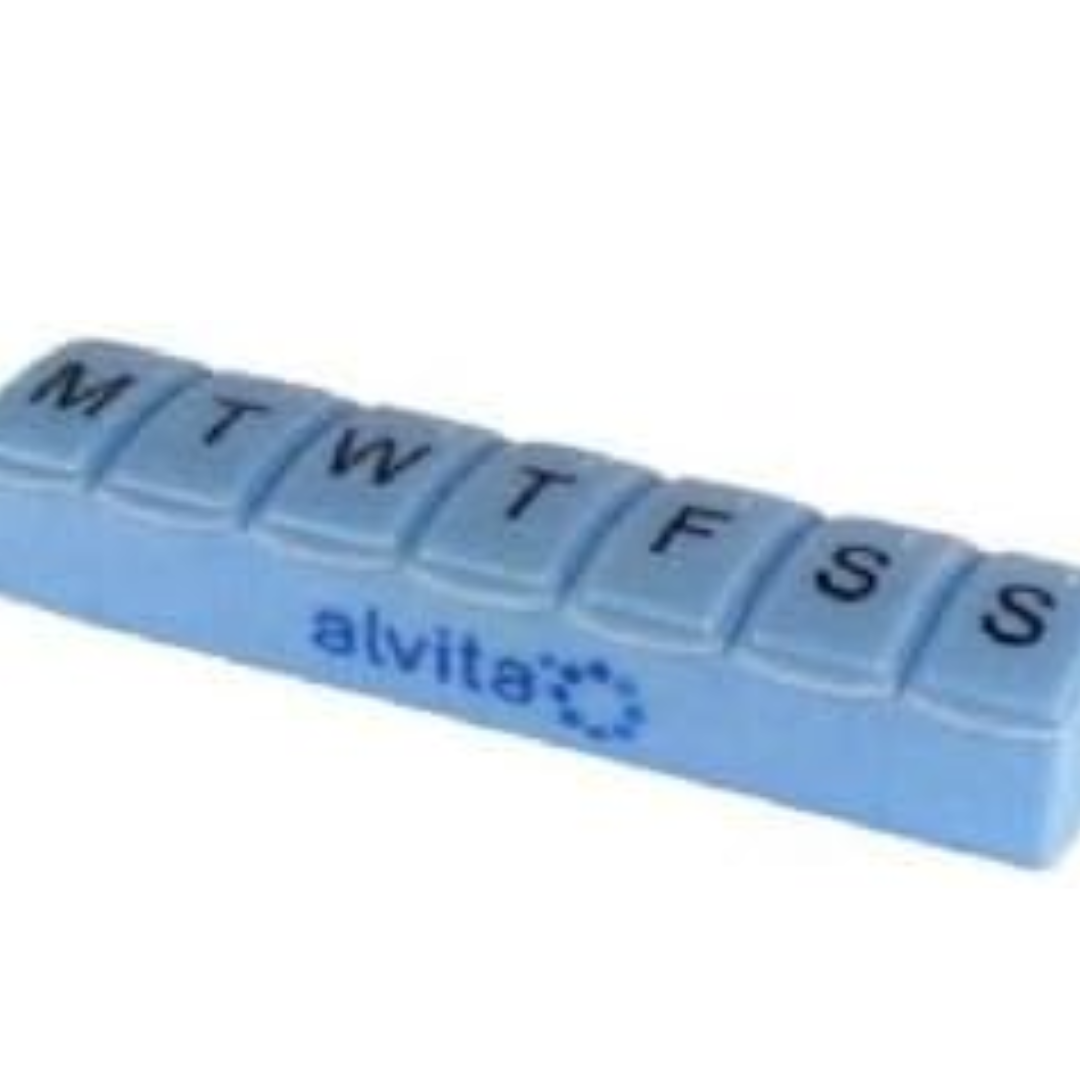 Alvita Large Pill Box 7 Day  Pack of 1 (T)
