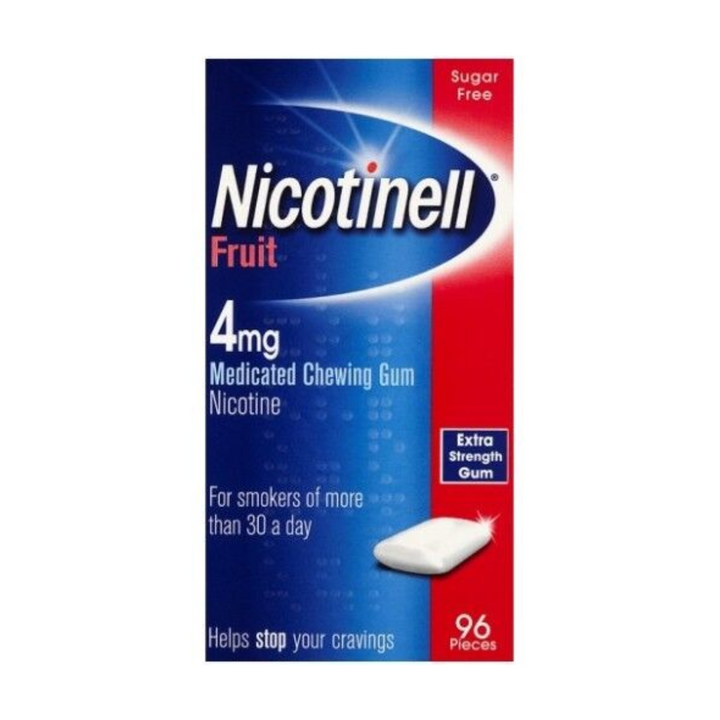 Nicotinell Mint/Fruit/Liquorice 4mg Chewing Gum 96