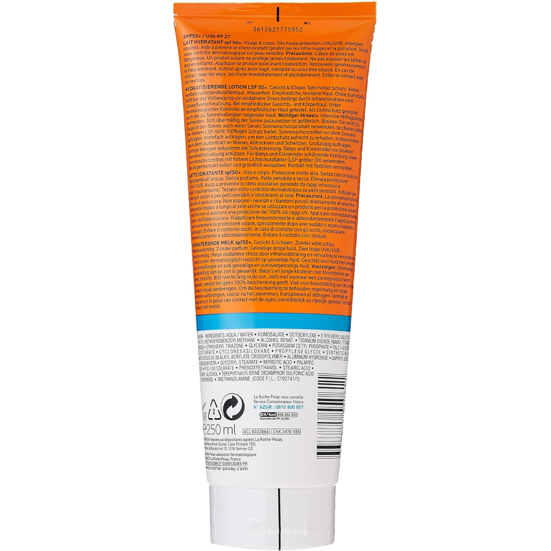 La Roche-Posay ANTHELIOS XL velvety milk SPF50+ 250 ml (T)