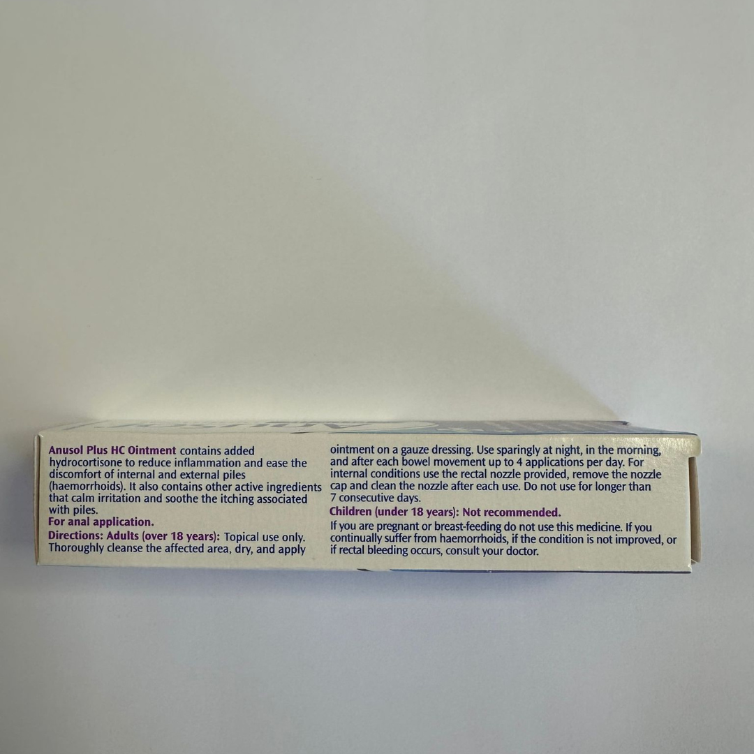 Anusol Plus HC Ointment - 15g (A)