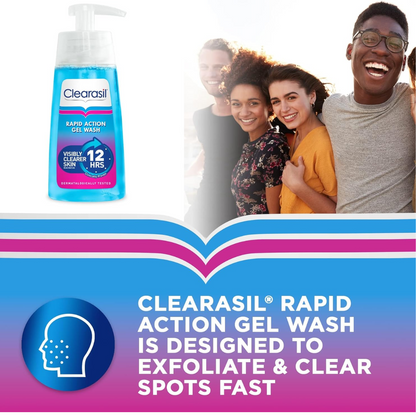Clearasil Ultra Rapid Action Gel Wash 150ml (T)