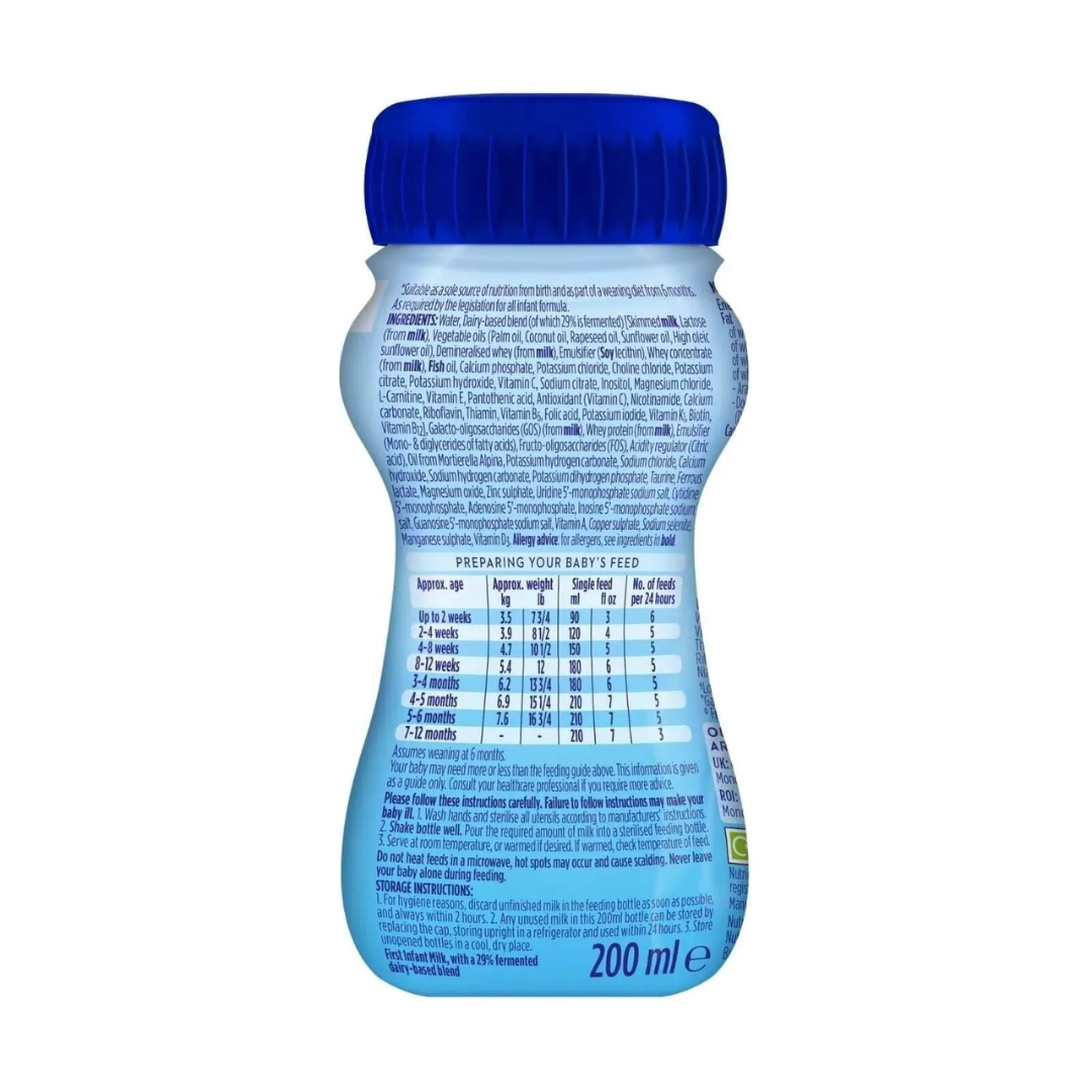 Aptamil First Milk Stage 1  Pack of 200ml RTF (T)