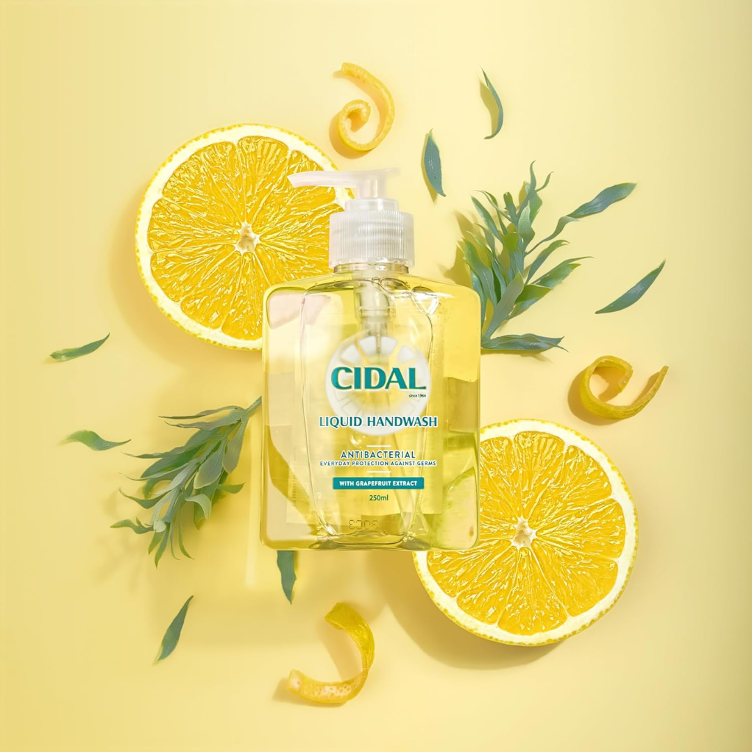 Cidal Antibacterial Handwash with Grapefruit Extract 250ML (T)