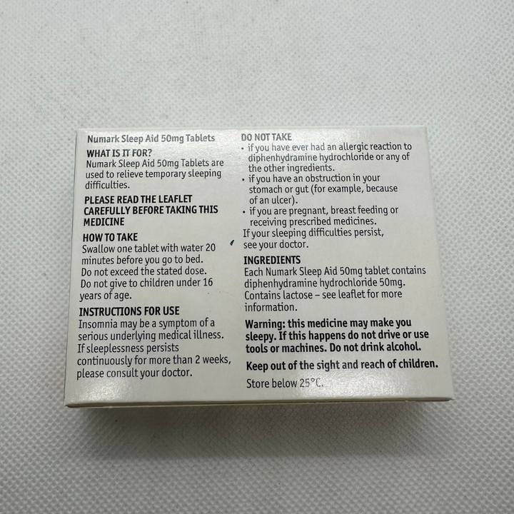 Numark Sleep Aid Tablets