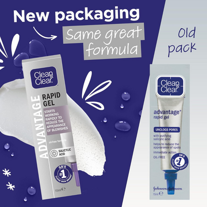 Clean & Clear Advantage Quick Clear Treatment Gel (15ml) (T)