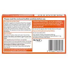 Sudafed Congestion & Headache Relief Max Strength 16 Capsules