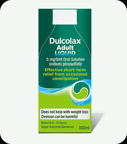 Dulcolax Adult Liquid Constipation Relief 5mg/5ml Sodium Picosulfate, 100ml