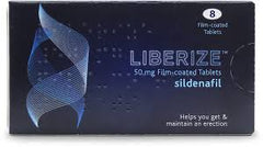 Liberize 50mg Film-coated Sildenafil - 8 Tablets (P)