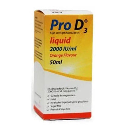 PRO D3 VEGAN LIQUID 2000IU/ML 50ML