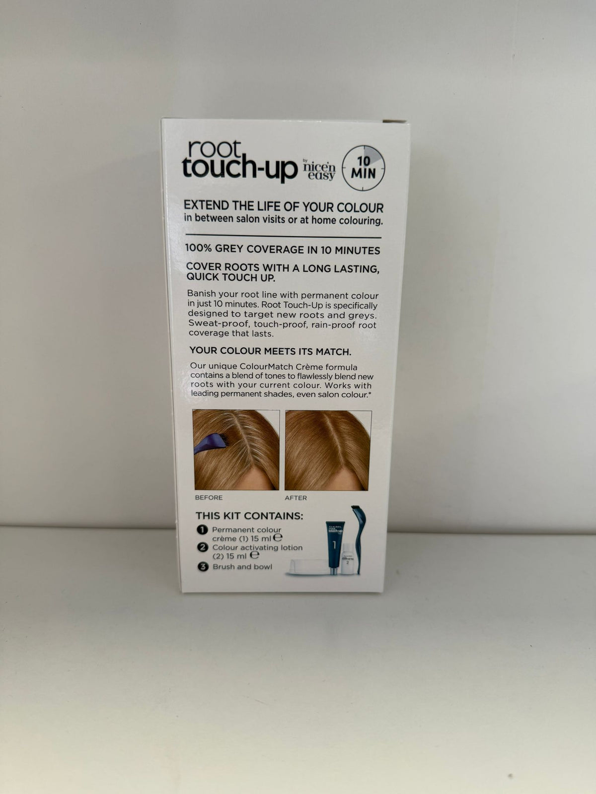 Clairol Root Touch-Up Permanent Hair Dye 7 Matches Dark Blonde Shades