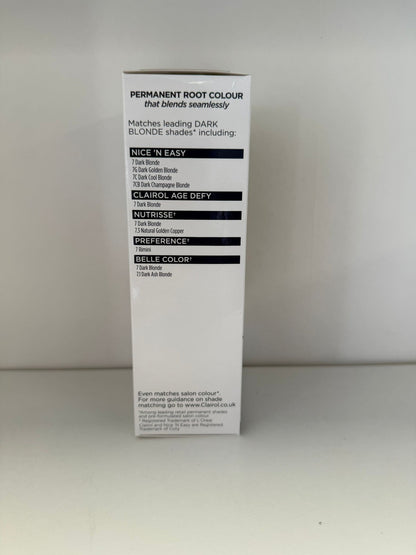 Clairol Root Touch-Up Permanent Hair Dye 7 Matches Dark Blonde Shades