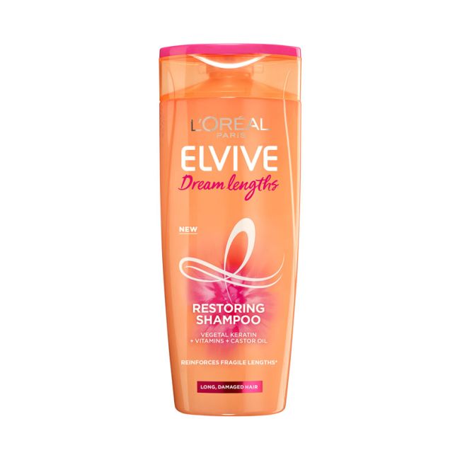 LOreal Elvive Dream Lengths Long Hair Keratin Shampoo, 400 ml (N)