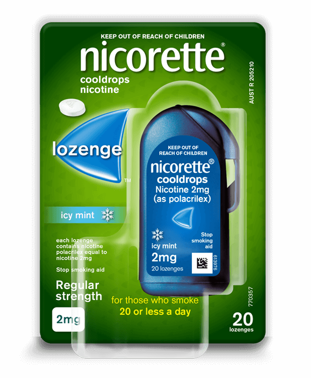 Nicorette Cools Lozenges Mint 2mg x 20