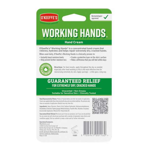 O'Keeffe's Working Hands Jar 96g