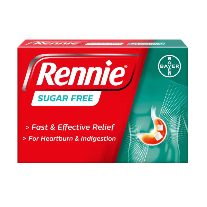 Rennie Spearmint Sugar Free 36 cps Chewable