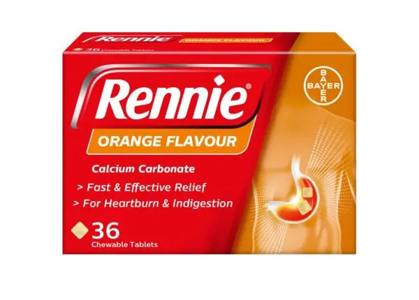 Rennie Orange Tablets 36
