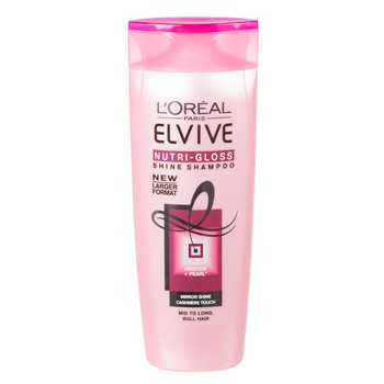 L'OrÃ©al Paris Elvive Nutri-Gloss Shine Shampoo 400ml