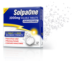 SolpaOne 1000mg 12 Tablets (P)(N)