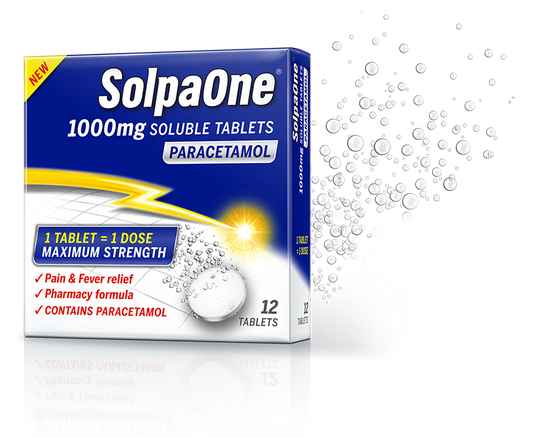 SolpaOne 1000mg 12 Tablets (P)(N)