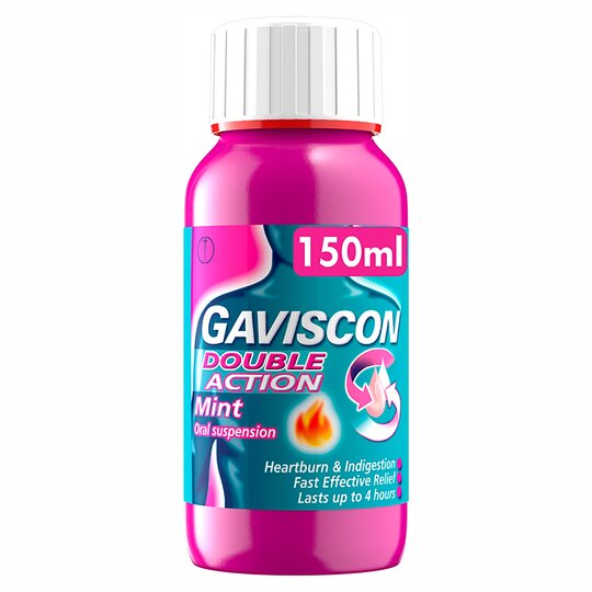 Gaviscon Double Action Liquid Mint 150ml
