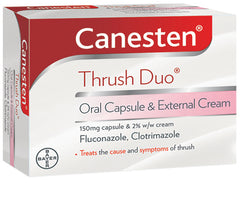 Canesten Thrush Duo Oral Capsule & External Cream (P)(N)