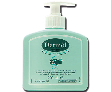 Dermol Wash Cutaneous Emulsion (200ml pump dispenser) (P)