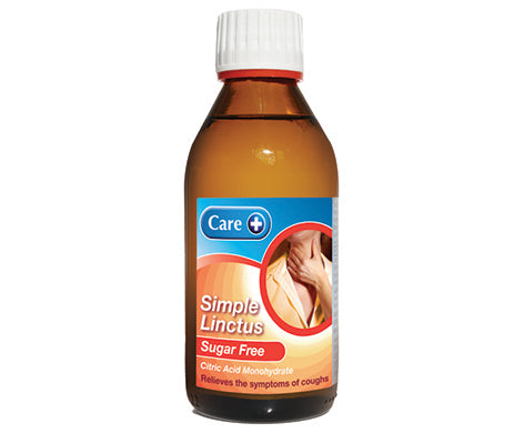 Care Simple Linctus Sugar Free 200ml