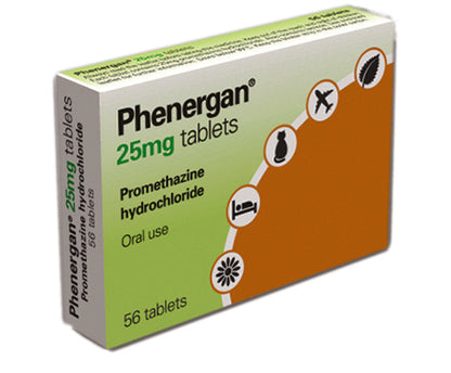 Phenergan 25mg Tablets