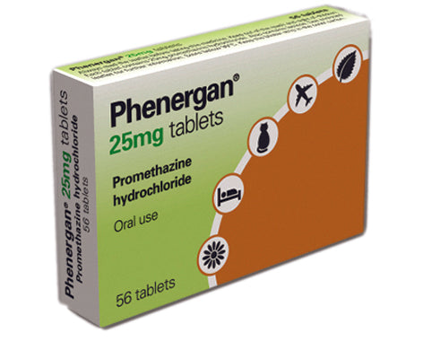 Phenergan 25mg Tablets