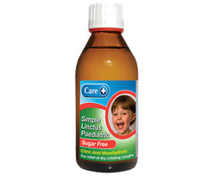 Care Simple Linctus Paediatric Sugar Free - 200ml (N)