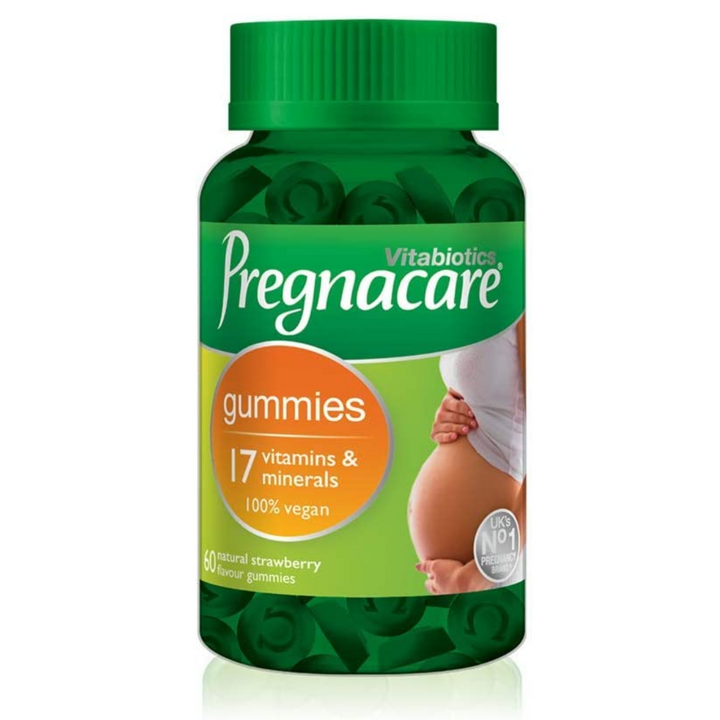 Vitabiotics Pregnacare Gummies 60 Strawberry Flavour Vegan Gummies