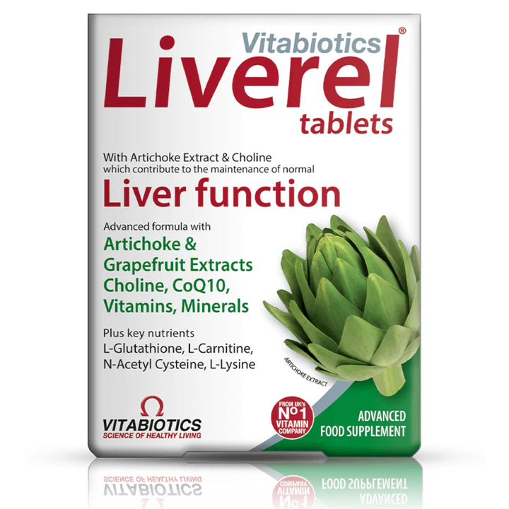 Vitabiotics Liverel 60 Tablets