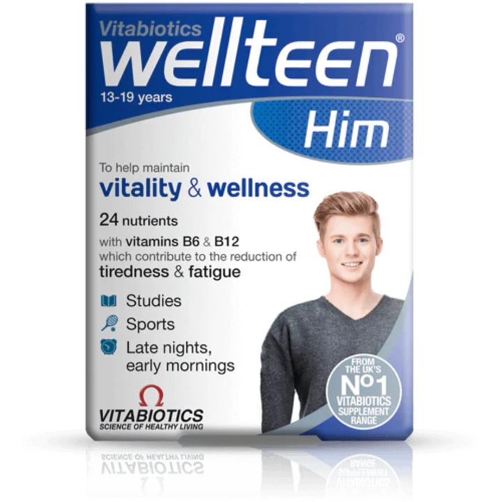 Vitabiotics Wellteen Him Original 30 Tablets