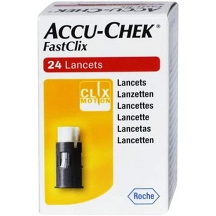 ACCU-CHEK Fastclix Lancetas 24U