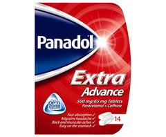Panadol Extra Advance Tablets - 14 Tablets (A)
