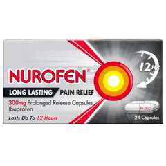 Nurofen Long Lasting 300mg 24 Capsules (P) (N)