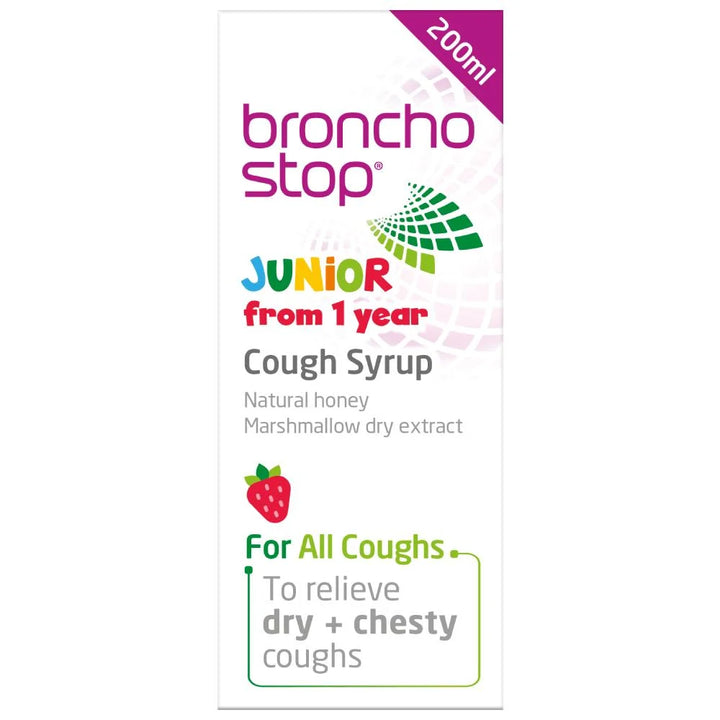 Bronchostop Junior Cough Syrup 200ml
